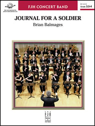 Journal for a Soldier Concert Band sheet music cover Thumbnail